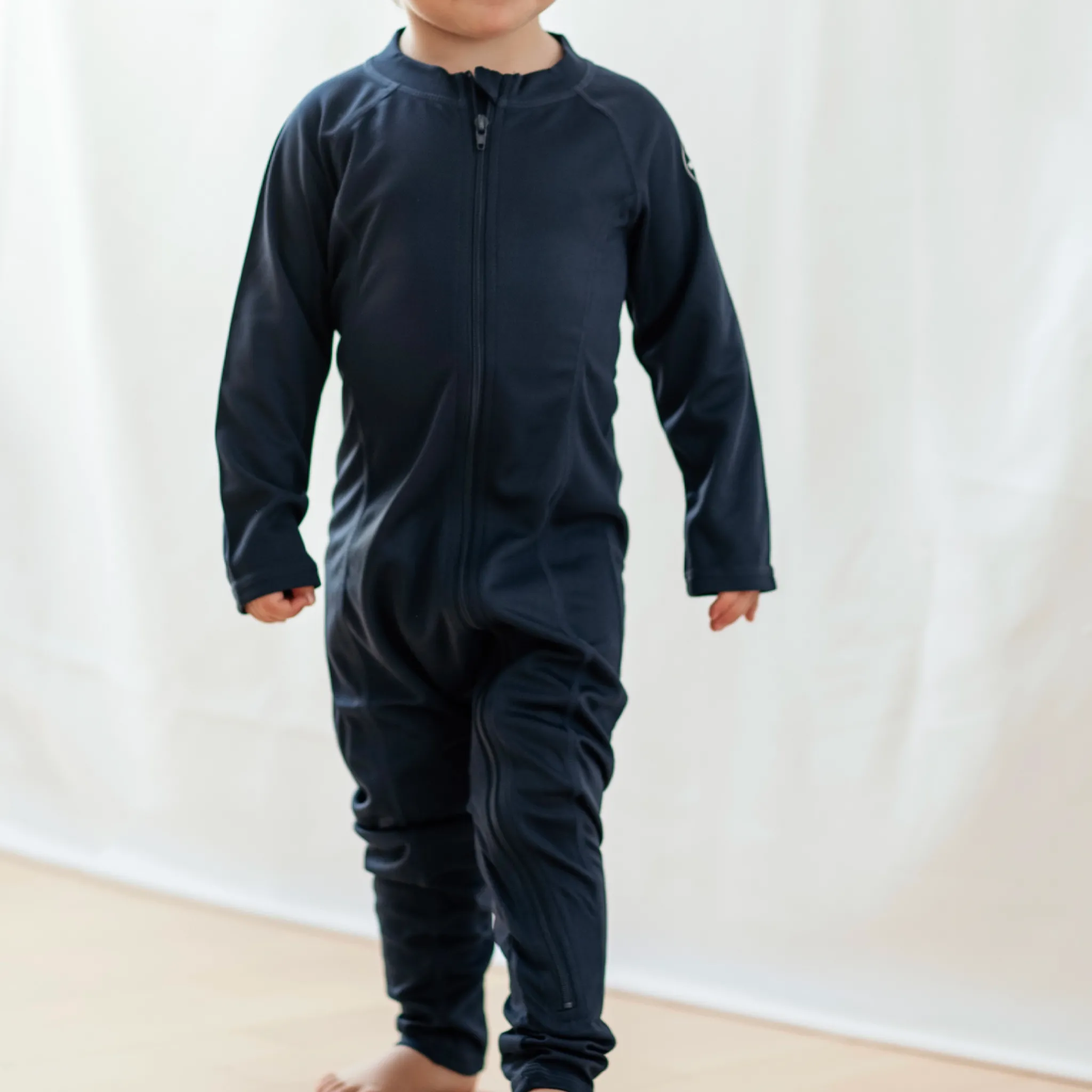 Barn Geggamoja Uv-Badkläder<UV - Dräkt Marinblå