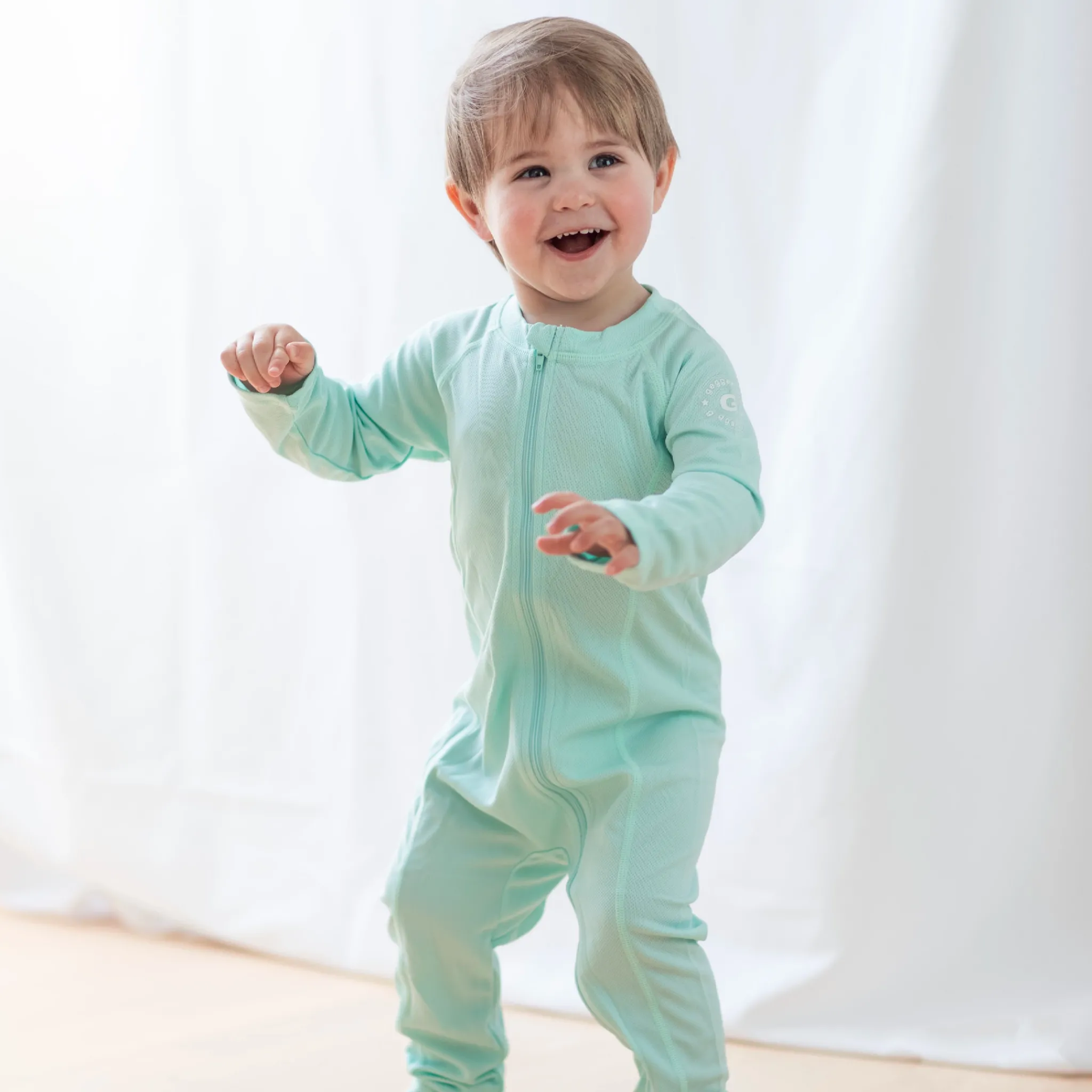 Barn Geggamoja Uv-Badkläder<UV - Dräkt Mint