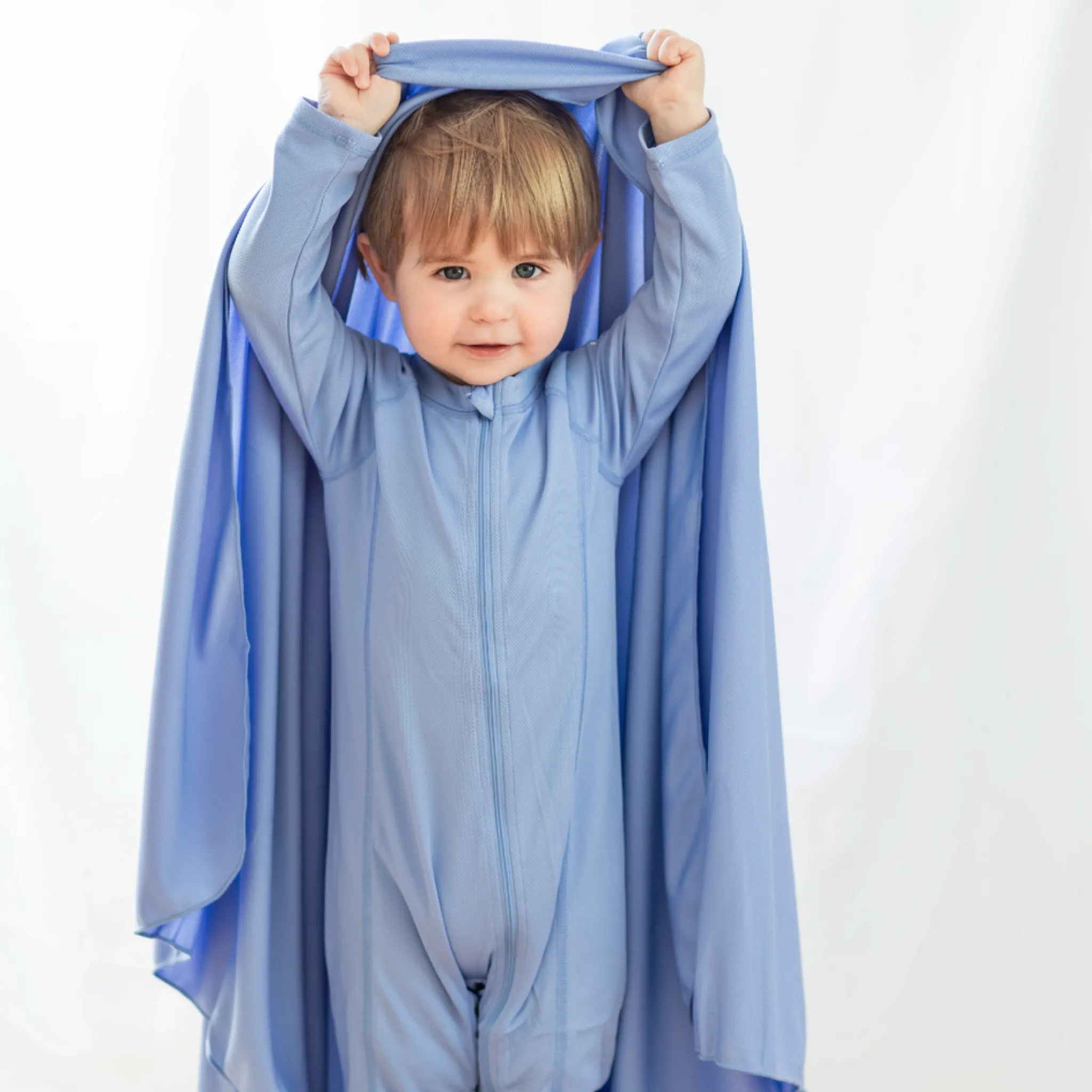 Barn Geggamoja Uv-Filtar Och Gardiner|Babyfiltar Och Snuttefiltar<UV Filt 50+ Blå