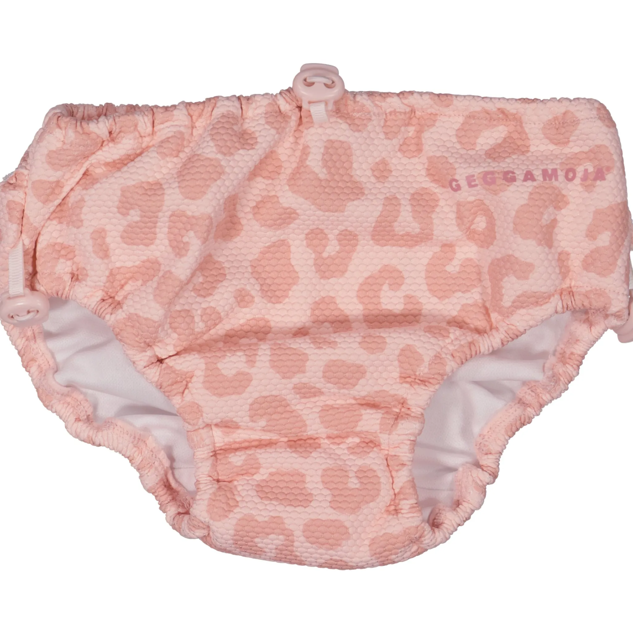 Barn Geggamoja Uv-Badkläder<UV-Badblöja Leo Rosa