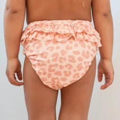 Barn Geggamoja Uv-Badkläder<UV-Badblöja Leo Rosa