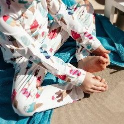 Barn Geggamoja Uv-Badkläder<UV-Byxor Ice cream