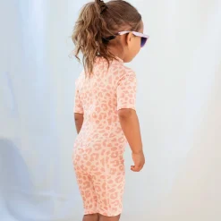 Barn Geggamoja Uv-Badkläder<UV-dräkt Leo Rosa