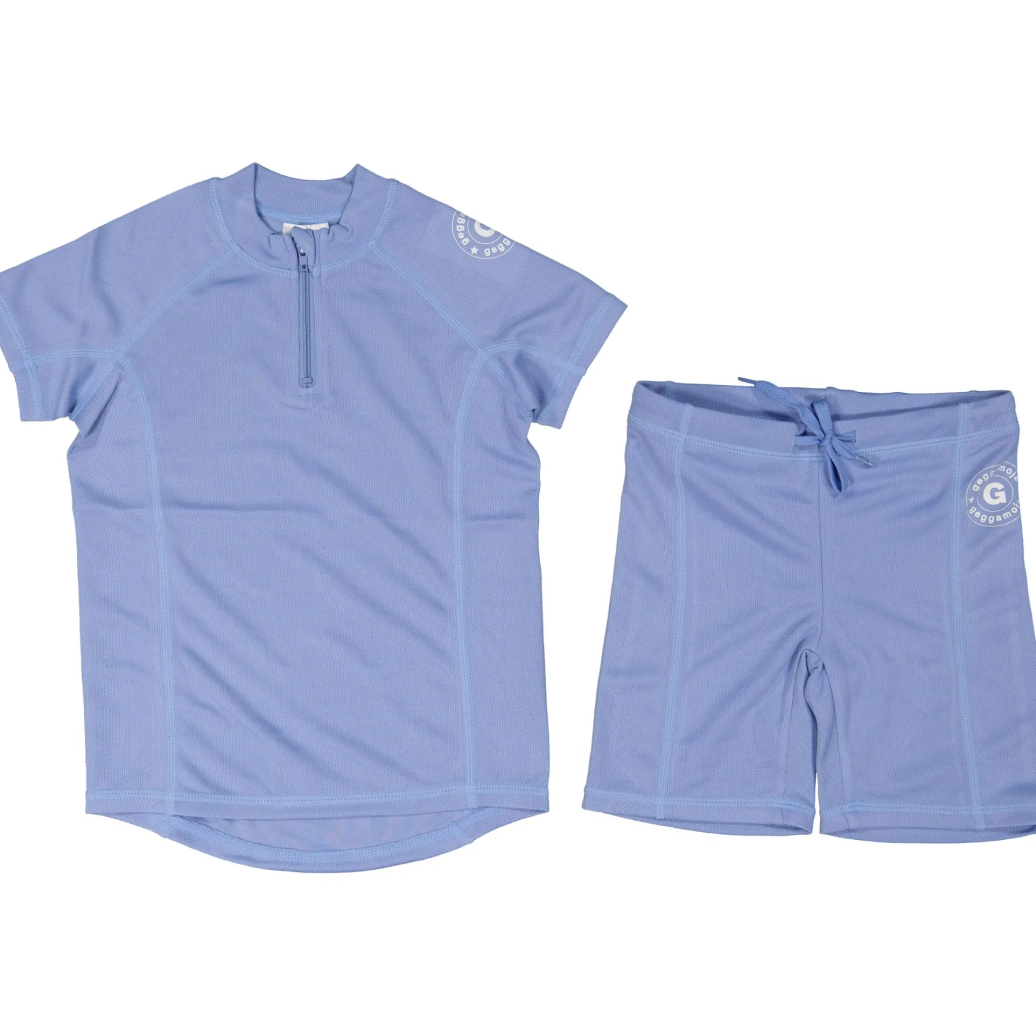 Barn Geggamoja Uv-Badkläder<UV-set Blå