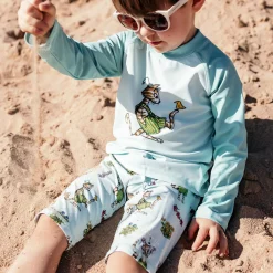 Barn Geggamoja Uv-Badkläder<UV-set Pettson och Findus Mint