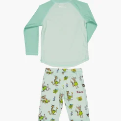 Barn Geggamoja Uv-Badkläder<UV-set Pettson och Findus Mint