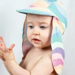 Barn Geggamoja Solhattar Och Kepsar<UV-solkeps Regnbåge