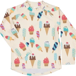 Barn Geggamoja Uv-Badkläder<UV-Tröja Ice cream
