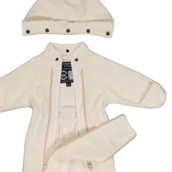 Barn Geggamoja Overaller|Fleecekläder<Vindfleece overall Beige