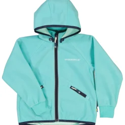 Barn Geggamoja Jackor|Fleecekläder<Vindfleecejacka Mint