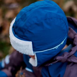 Barn Geggamoja Vintermössor<Vintermössa Marinblå