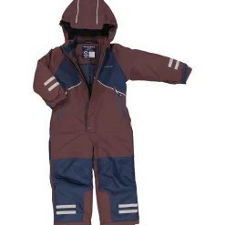 Barn Geggamoja Overaller<Vinteroverall Unifit Brun/Marinblå
