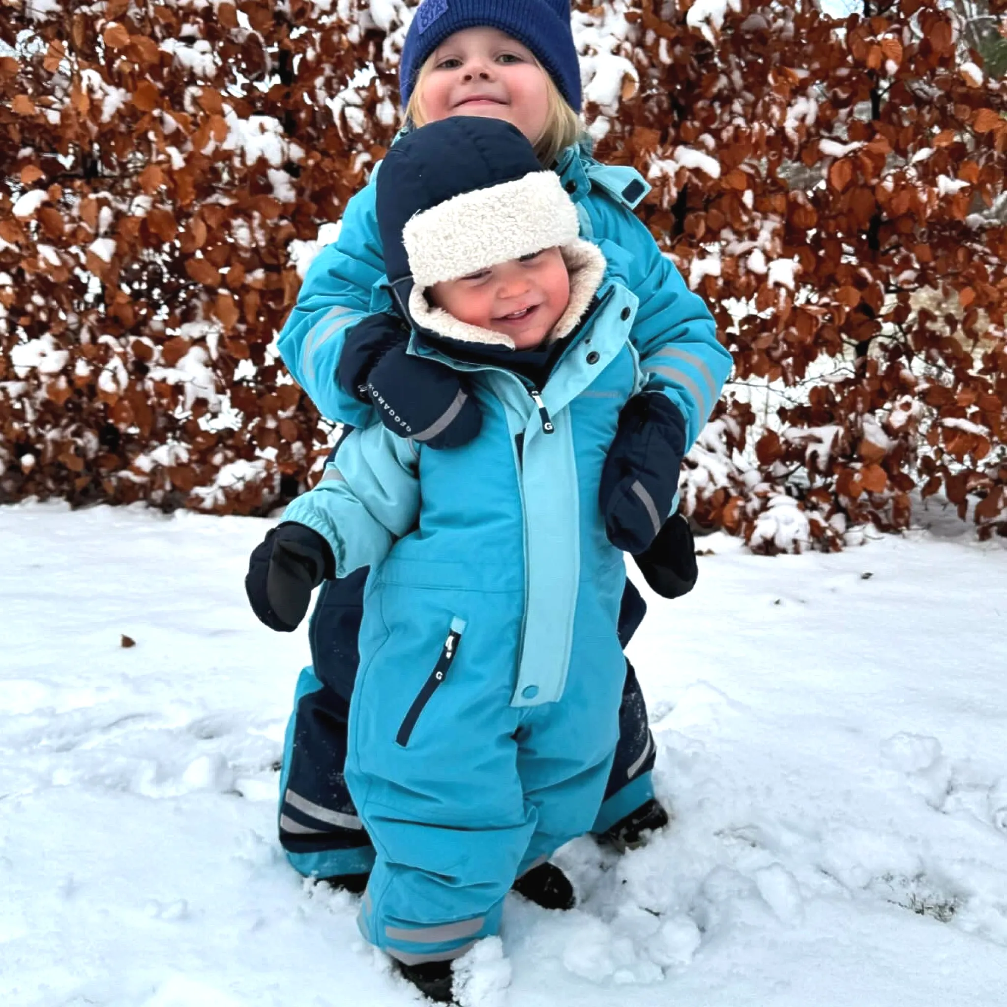 Barn Geggamoja Overaller<Vinteroverall Unitoddler Blå