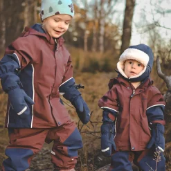 Barn Geggamoja Handskar Och Vantar<Vintervantar Marinblå
