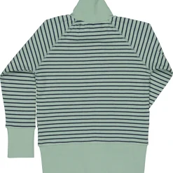 Barn Geggamoja Tröjor<Ziptröja Grön/Navy