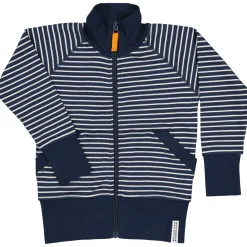 Barn Geggamoja Tröjor<Ziptröja Navy/Beige
