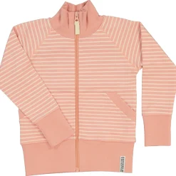 Barn Geggamoja Tröjor<Ziptröja Rosa/offwhite